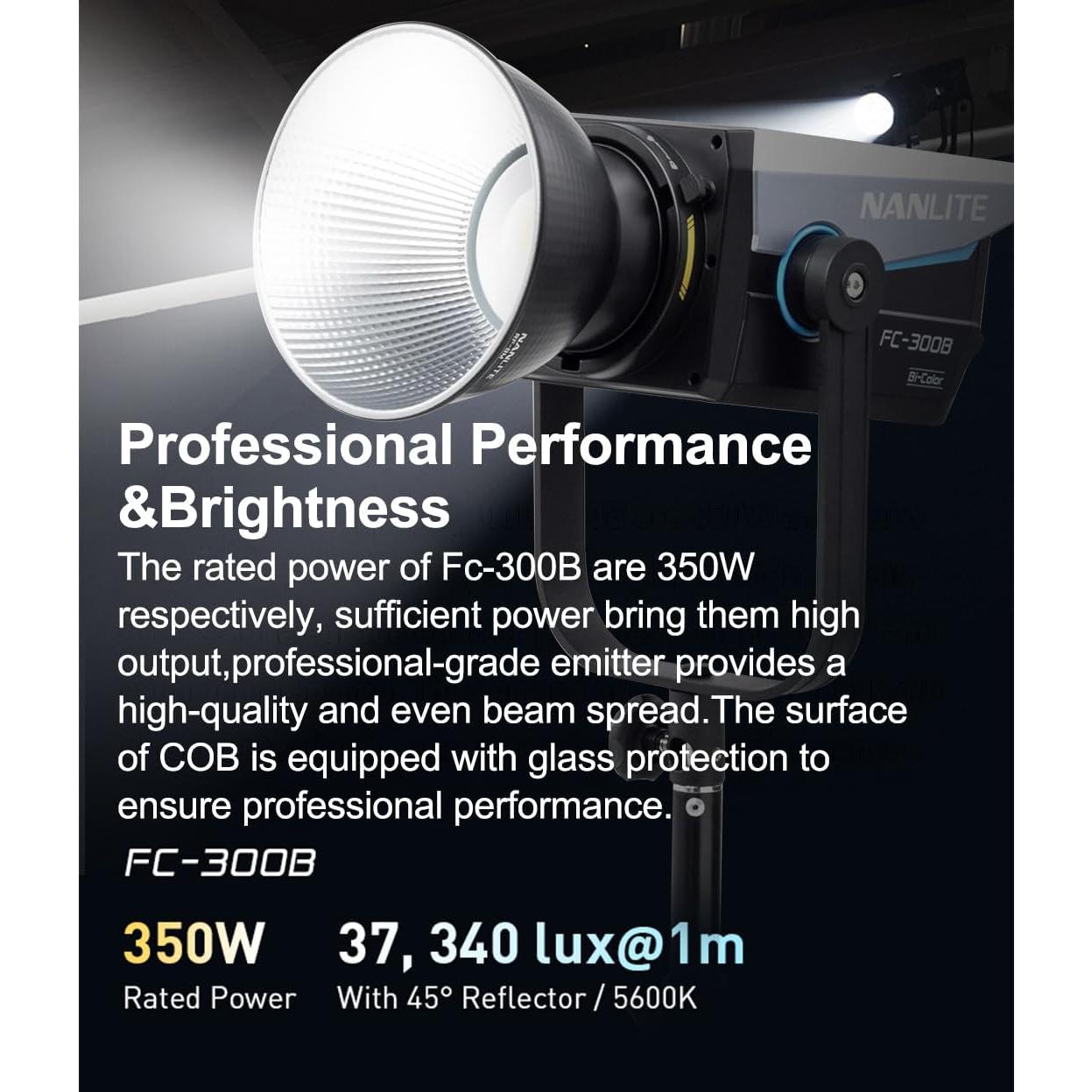 Foco LED Bi-Color Nanlite FC-300B 350W 2700K-6500K