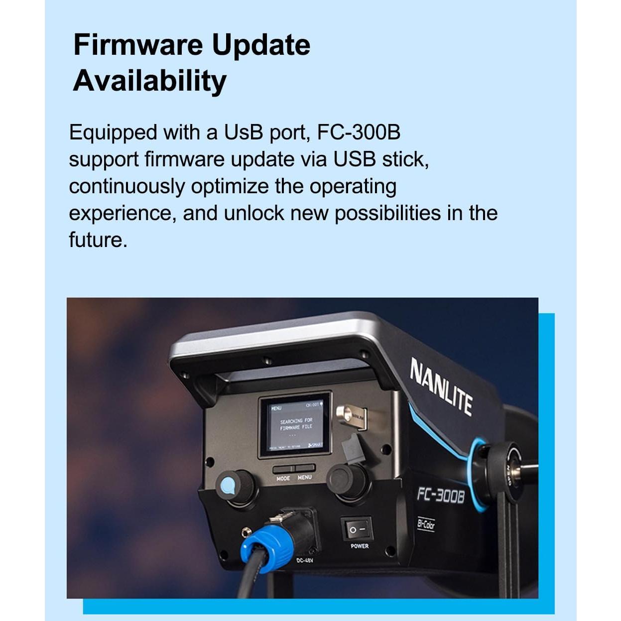 Foco LED Bi-Color Nanlite FC-300B 350W 2700K-6500K