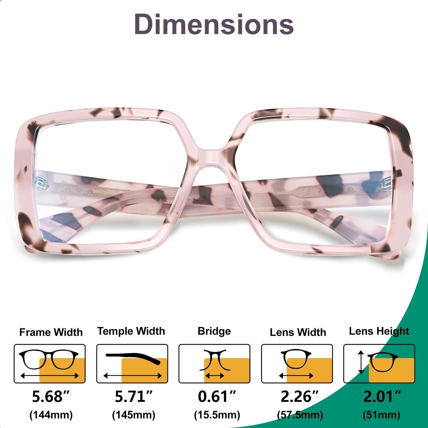 Gafas de lectura multifocal VISOONE anti-vaho 1.0x UV