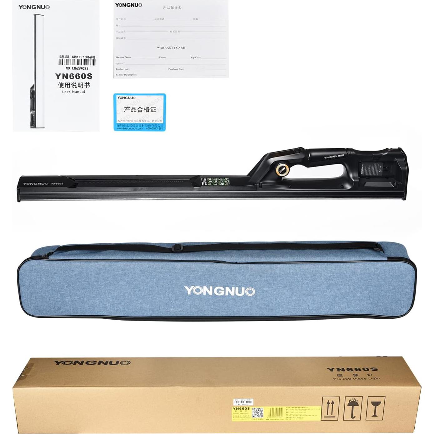 Varita de Luz LED YONGNUO YN660S 60W CRI95 3200-5600K