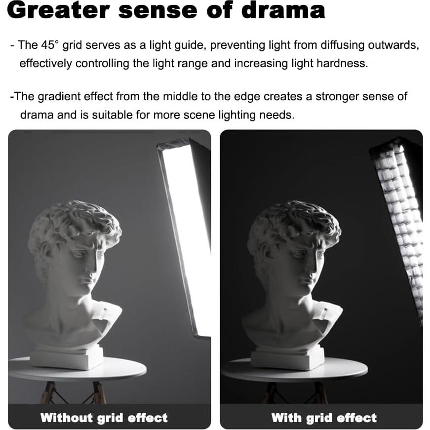 Rejilla de Panal INVINEEX 65cm para Softbox Octagonal