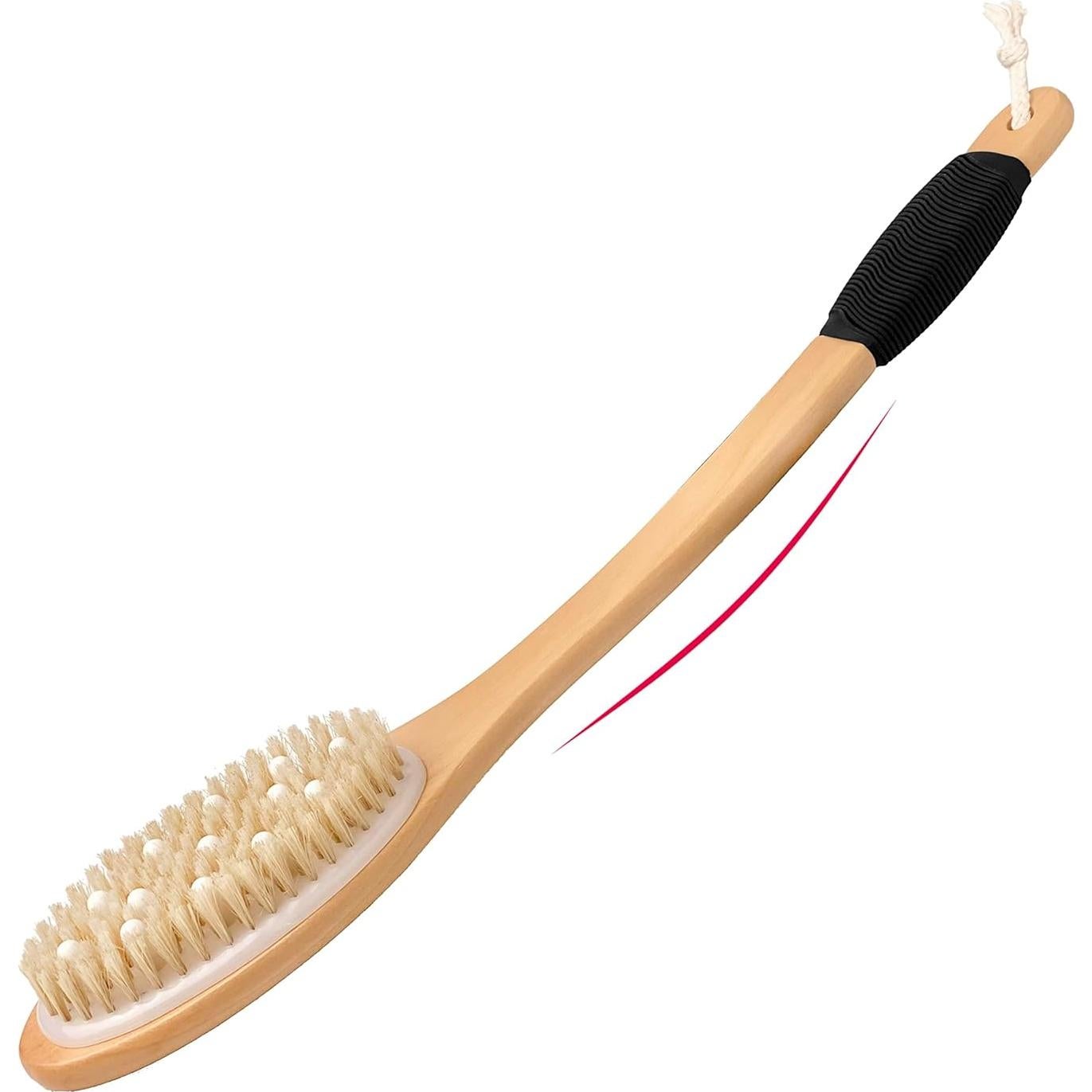 Cepillo de Baño OWIIZI con Masajeadores y Mango Antideslizante