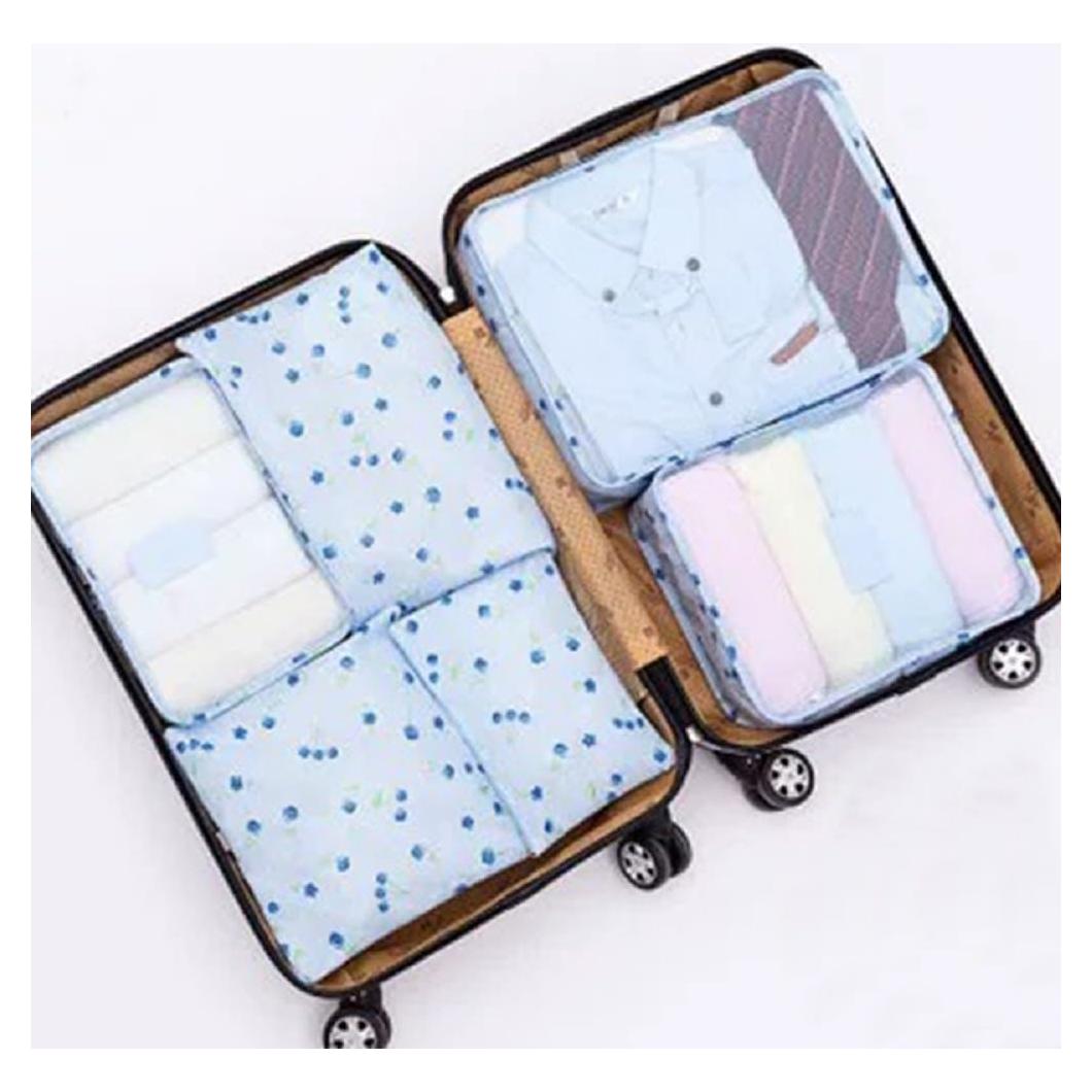 Cubes de Empaque Fxkoolr 6 Piezas Organizador de Viaje