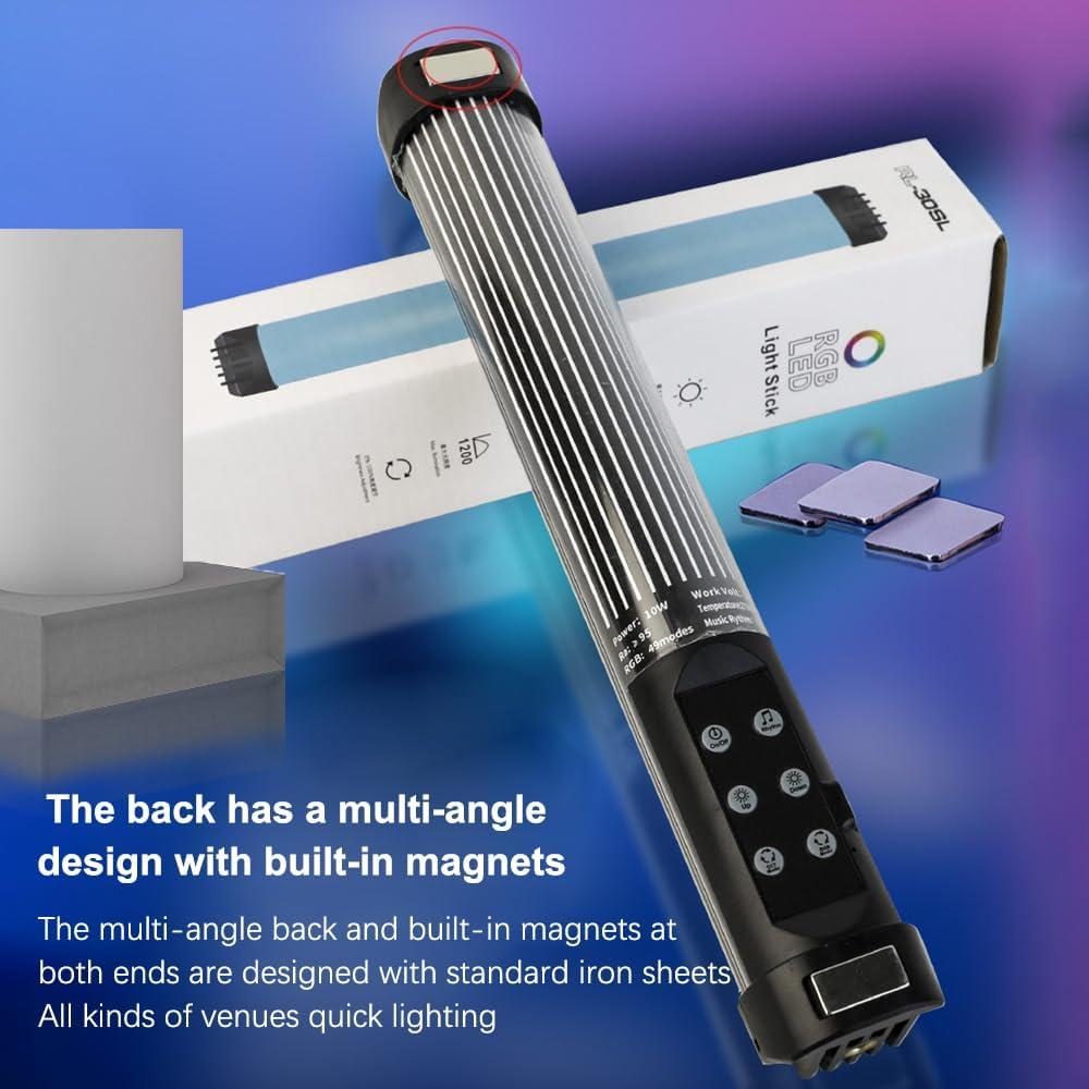 Lámpara de Fotografía Portátil Camnoon RGB LED 2000mAh 49 Modos