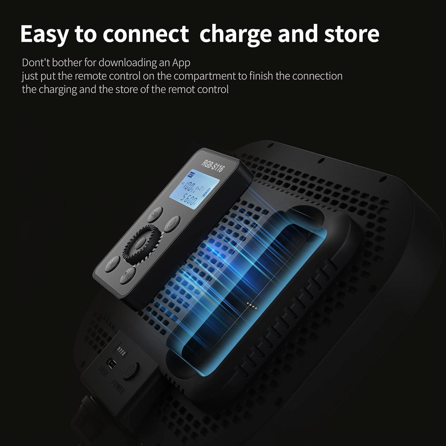 Luz Clave RALENO 20W RGB 1570Lux Ajustable 2500-8500K