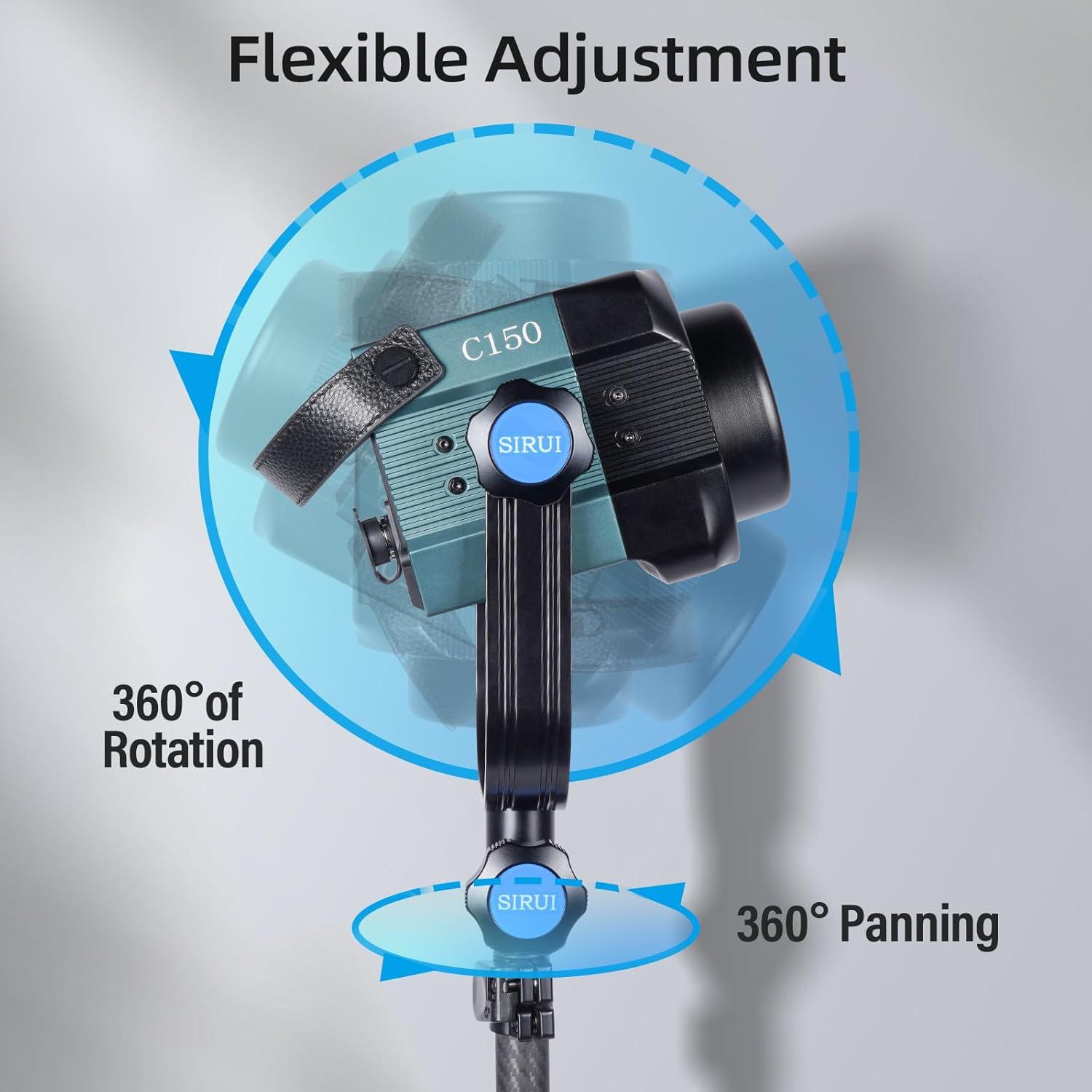 Luz de Video Bi Color SIRUI C150B 150W LED Continua 2800-7000K