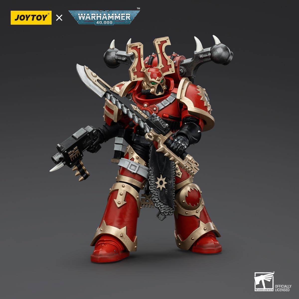 Figuras de Acción JOYTOY Warhammer 40K Khorne Berzerker 20cm