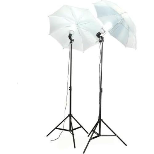 Kit de Luz de Estudio ePhoto ULS 105 con Fondos Muselina