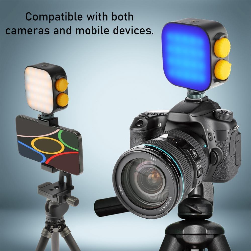 Luz de Video RGB Genaray GEAZ1RGB60B Recargable 2000mAh