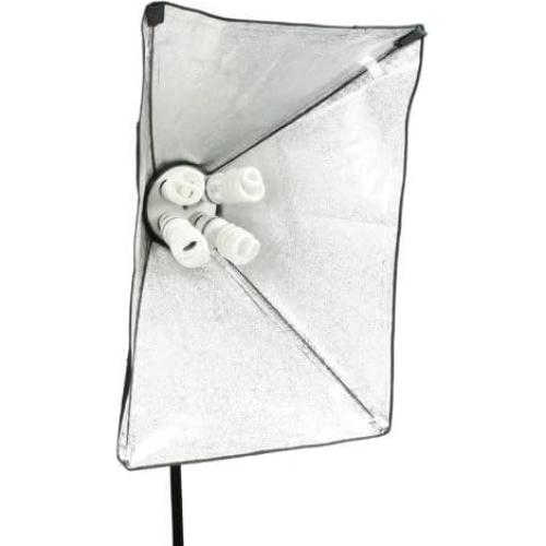 ePhoto 2400 Watt Continuous Video Photography Studio Chromakey Green Screen Lighting Kit H9004S3-1020G