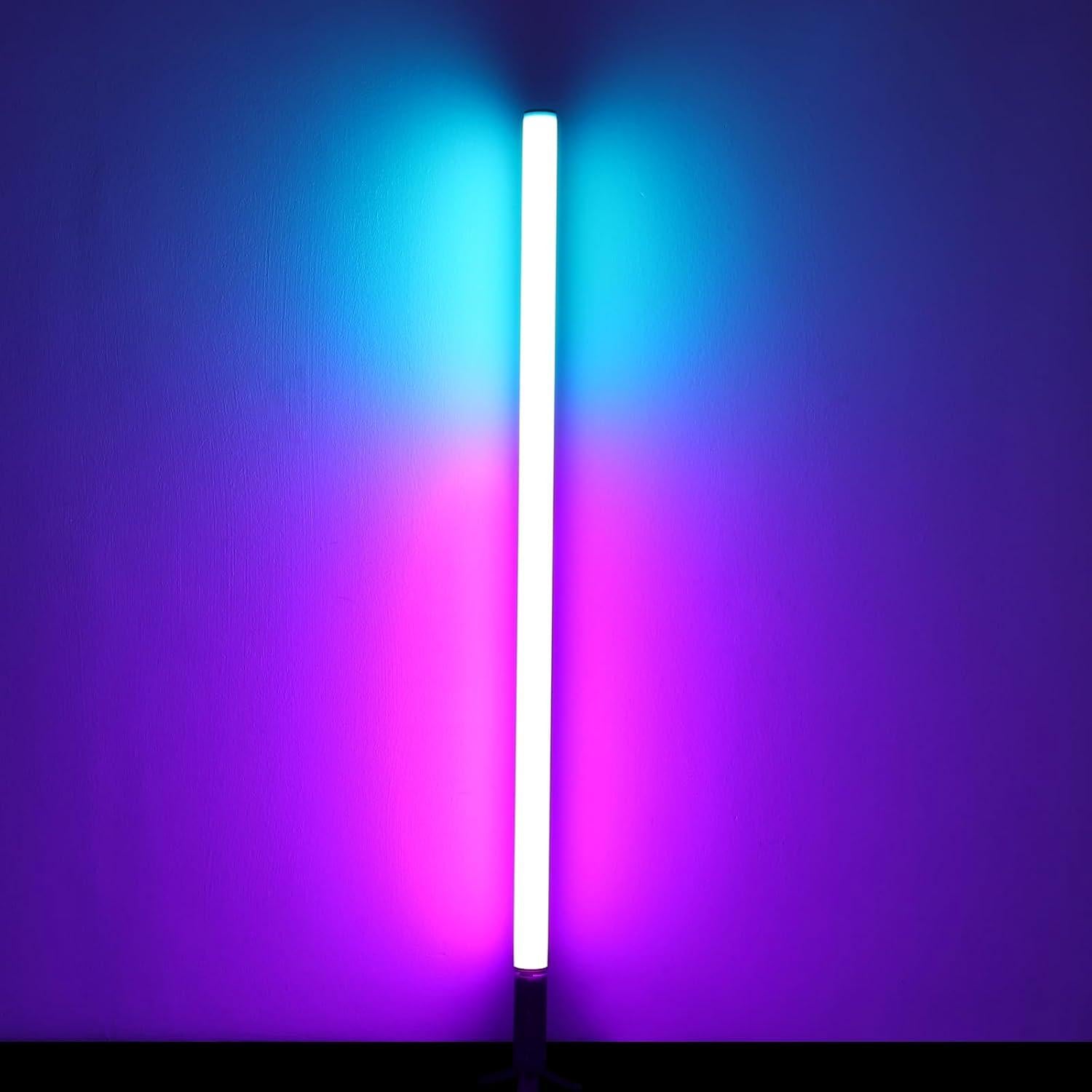 Barra de Luz LED RGB Lookmein 0.85 m con Soporte y Batería