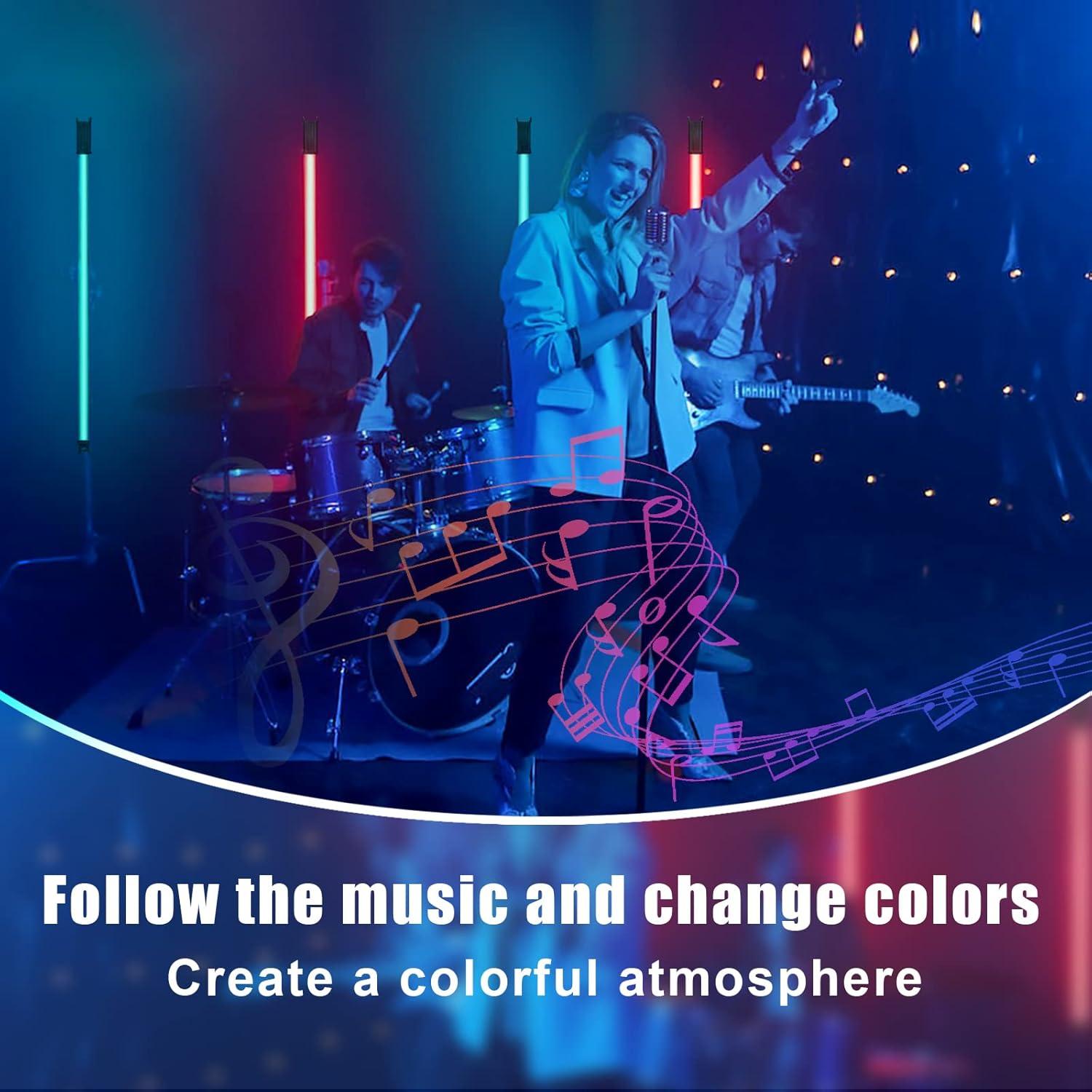 Luz de Fotografía RGB LUXCEO P120S 2800 Lúmenes Control APP