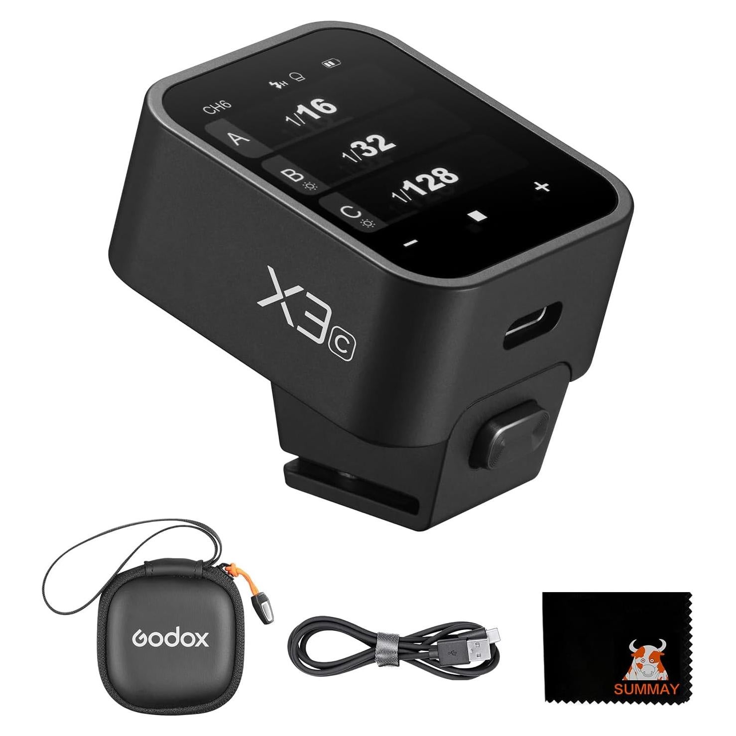 Godox X3 Flash Inalámbrico TTL Pantalla Táctil 249g