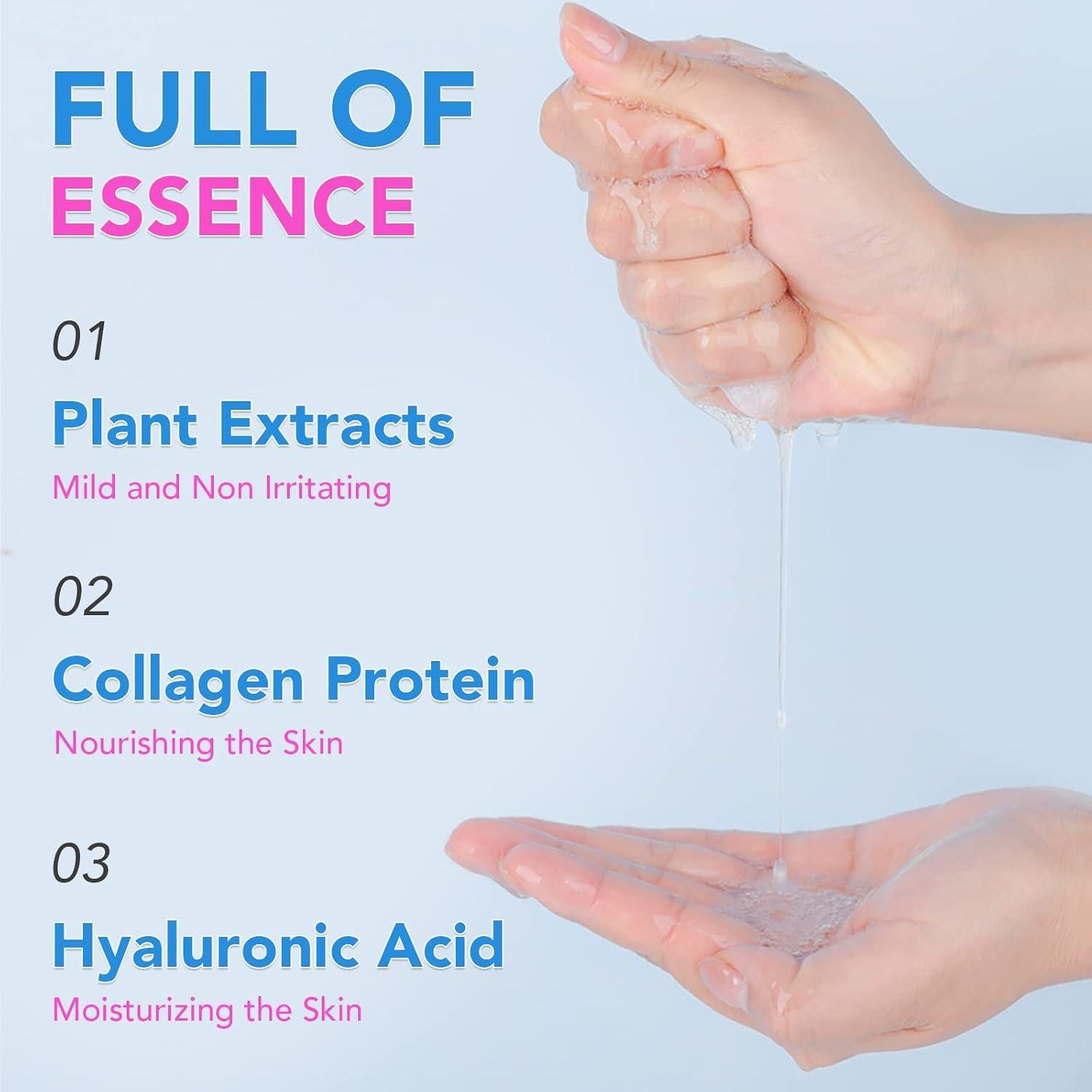 Máscaras Faciales de Colágeno VESPRO - Paquete de 48 Unidades