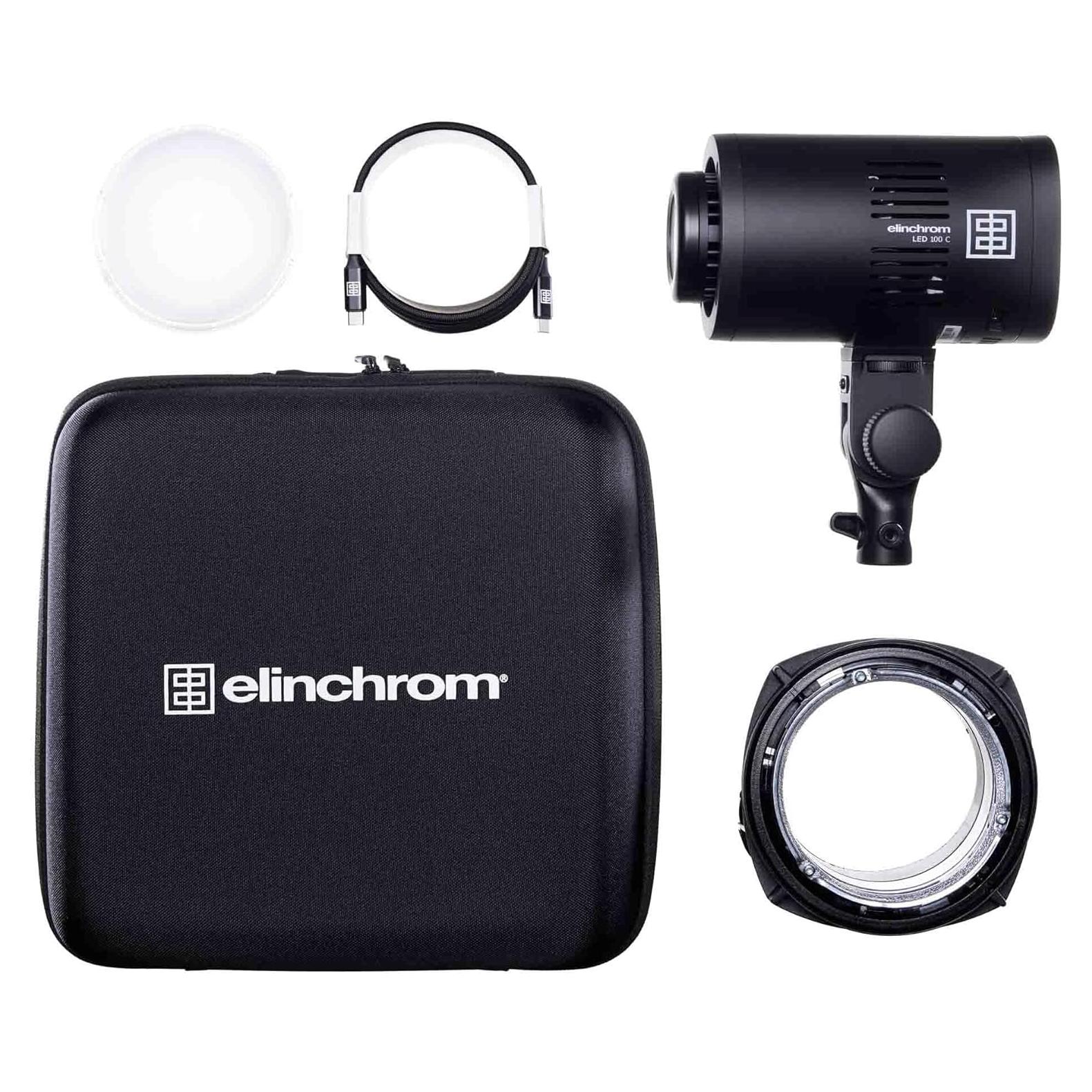 Elinchrom LED 100 C Kit de Iluminación Bicolor y RGB 100W
