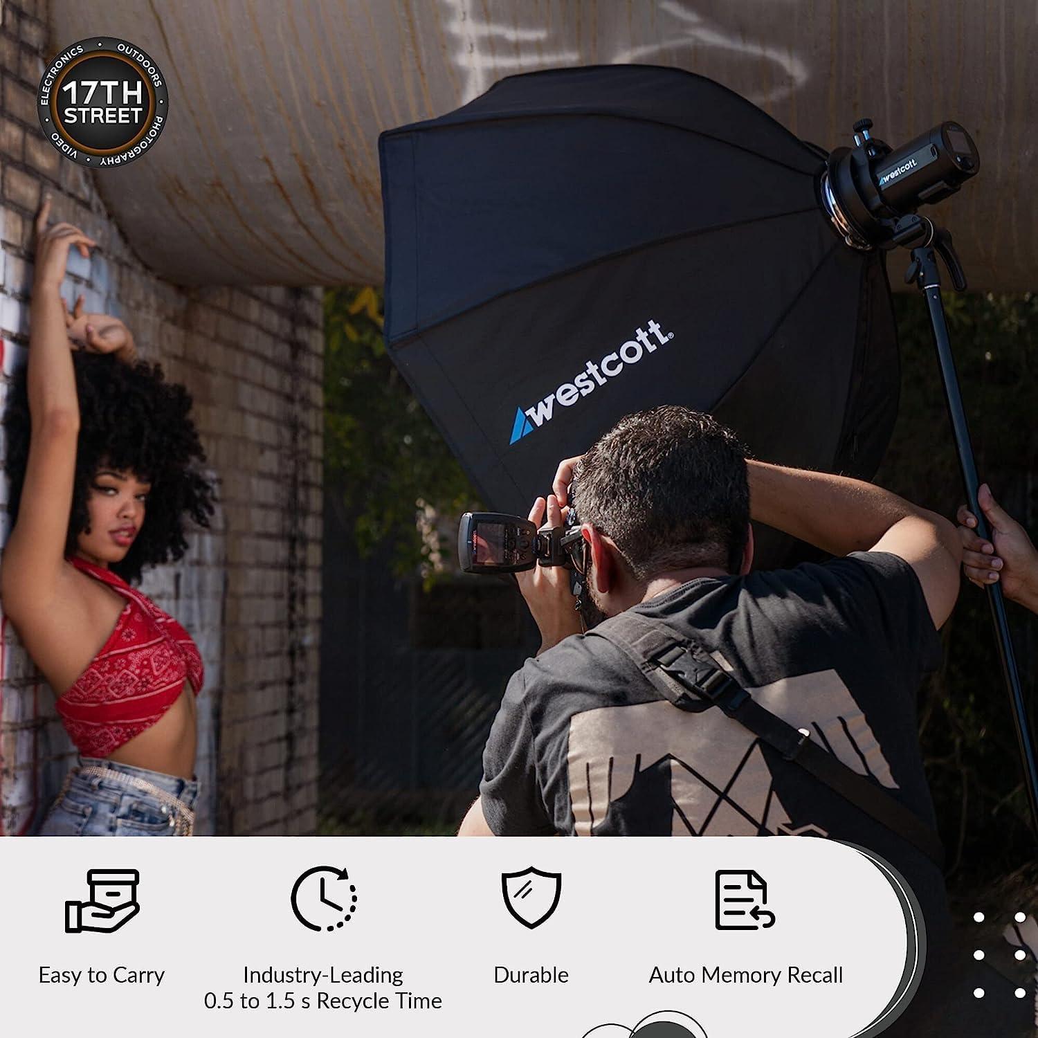 Flash Speedlight Westcott FJ80 II M 80Ws TTL con Accesorios