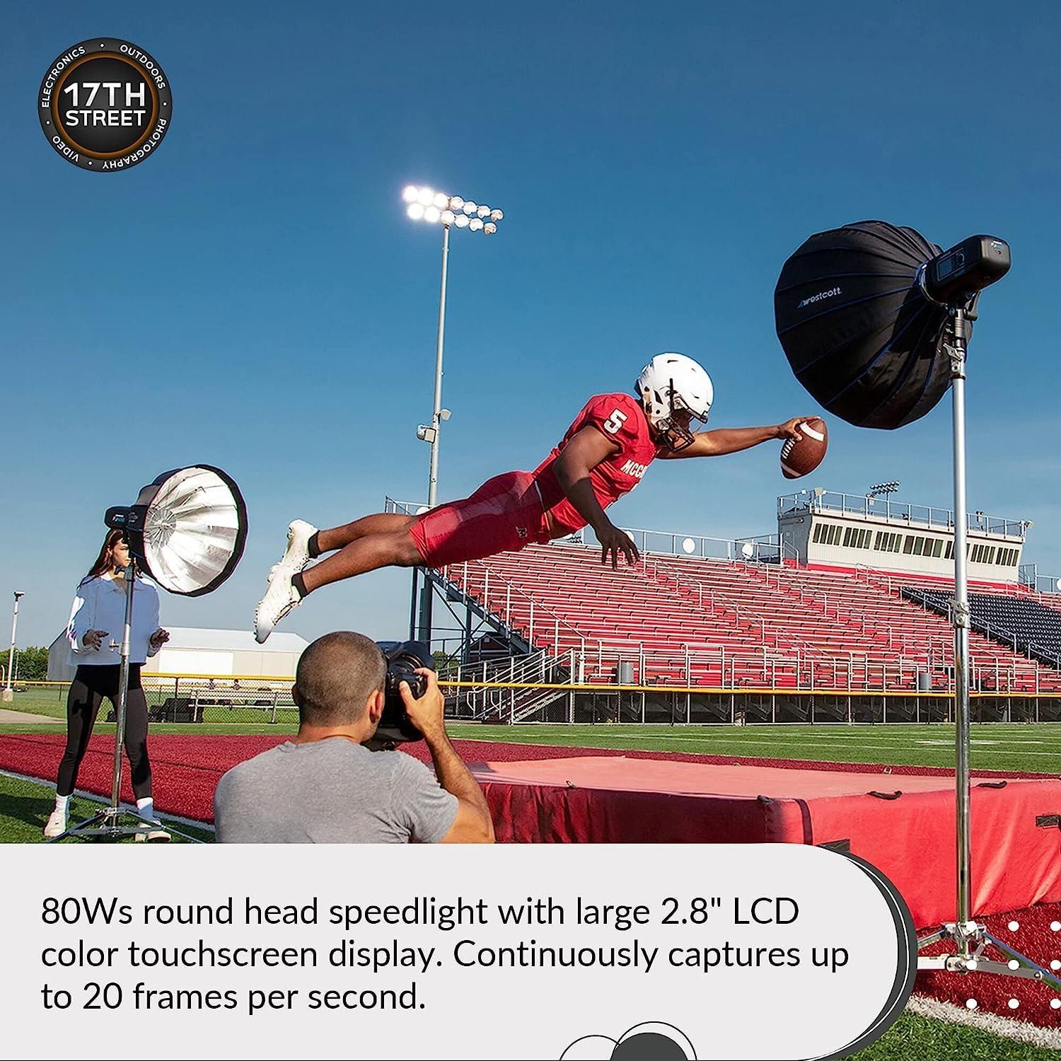 Flash Speedlight Westcott FJ80 II M 80Ws TTL con Accesorios