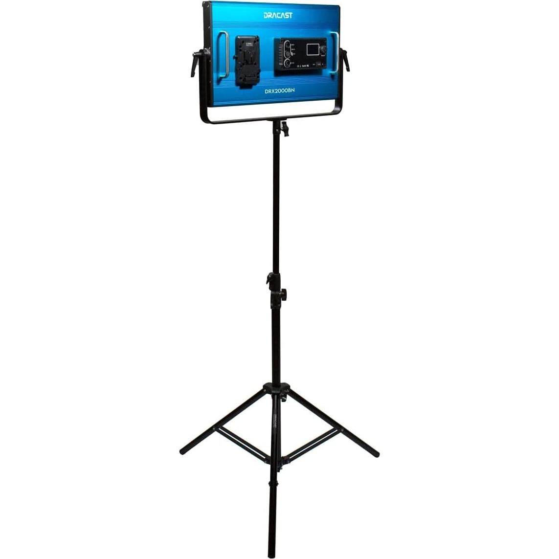 Luz de Video LED Bi-Color Dracast X Series 2000 con V-Mount