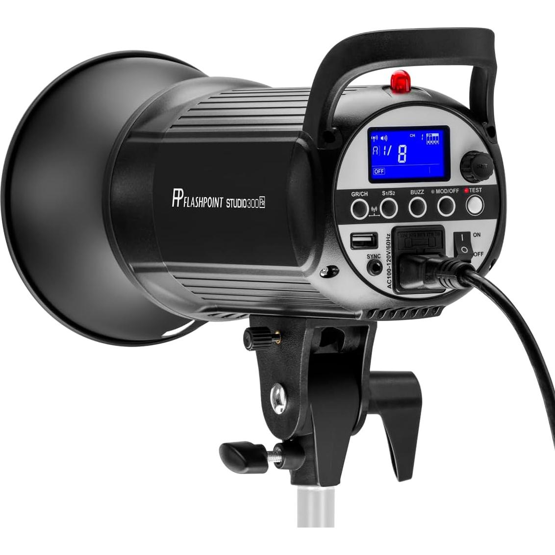 Monolight Flashpoint Studio 300 R2 300W con Montura Bowens