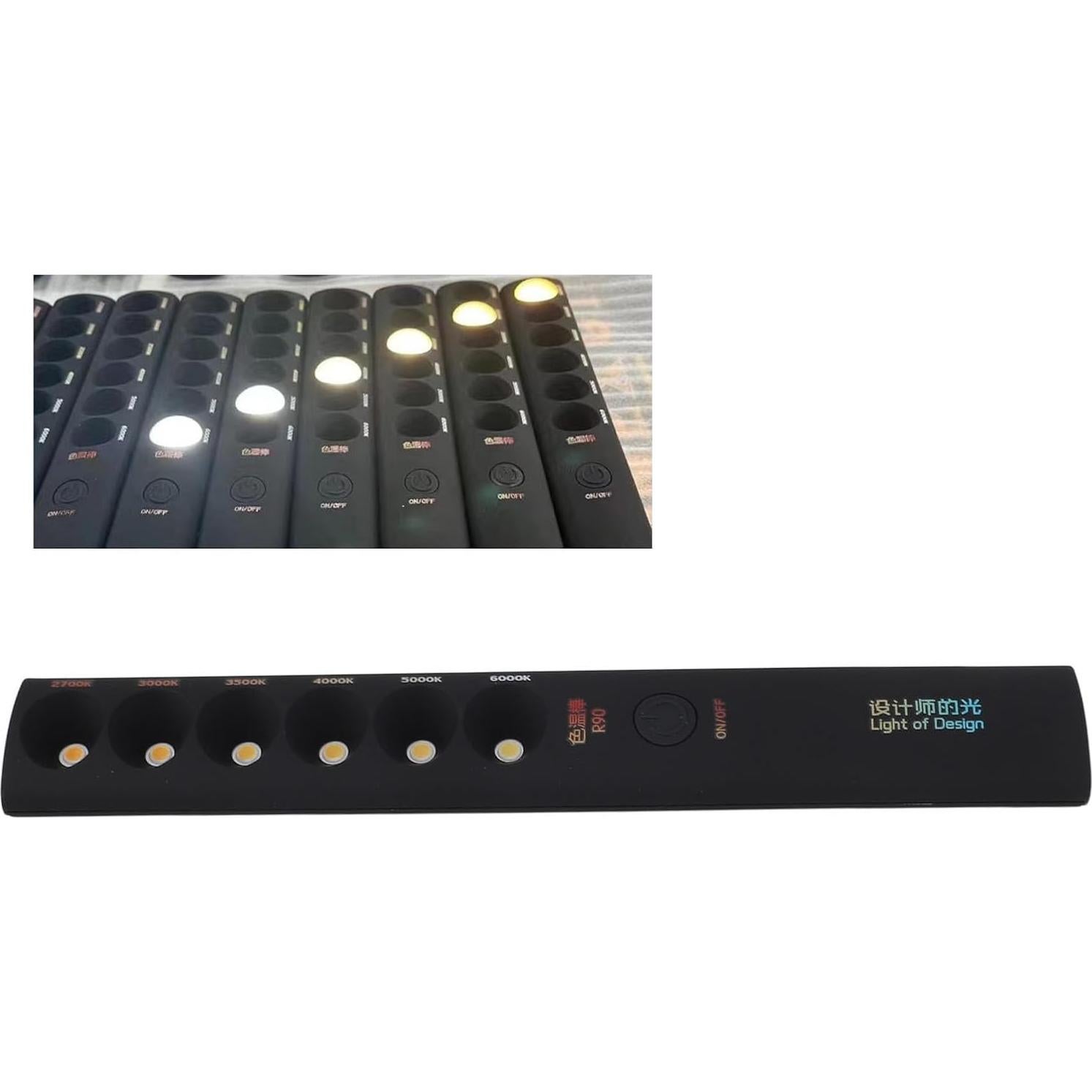 Varita de Luz LED Portátil Yosoo 2700K-6000K 6 Modos