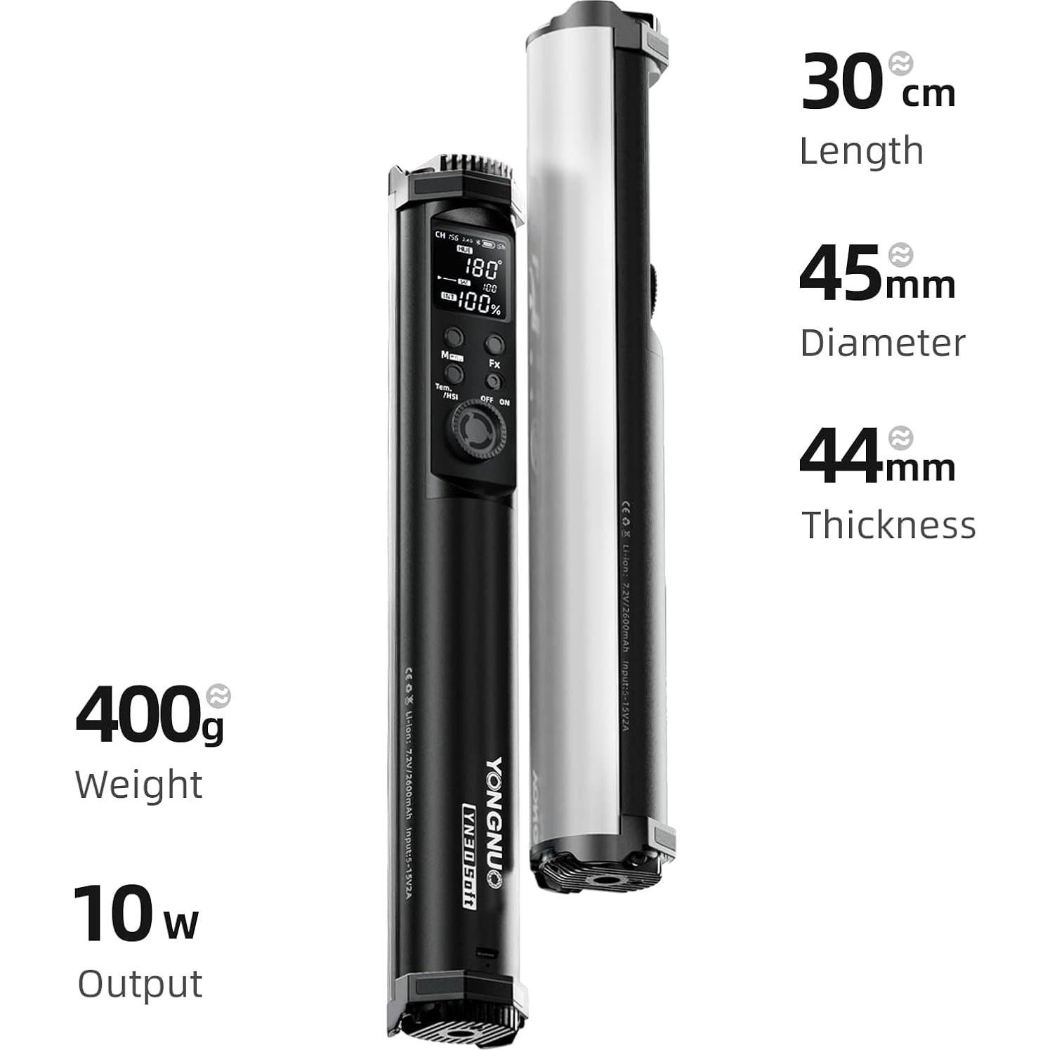 Luz LED Portátil YONGNUO YN30SOFT RGB 2000K-10000K