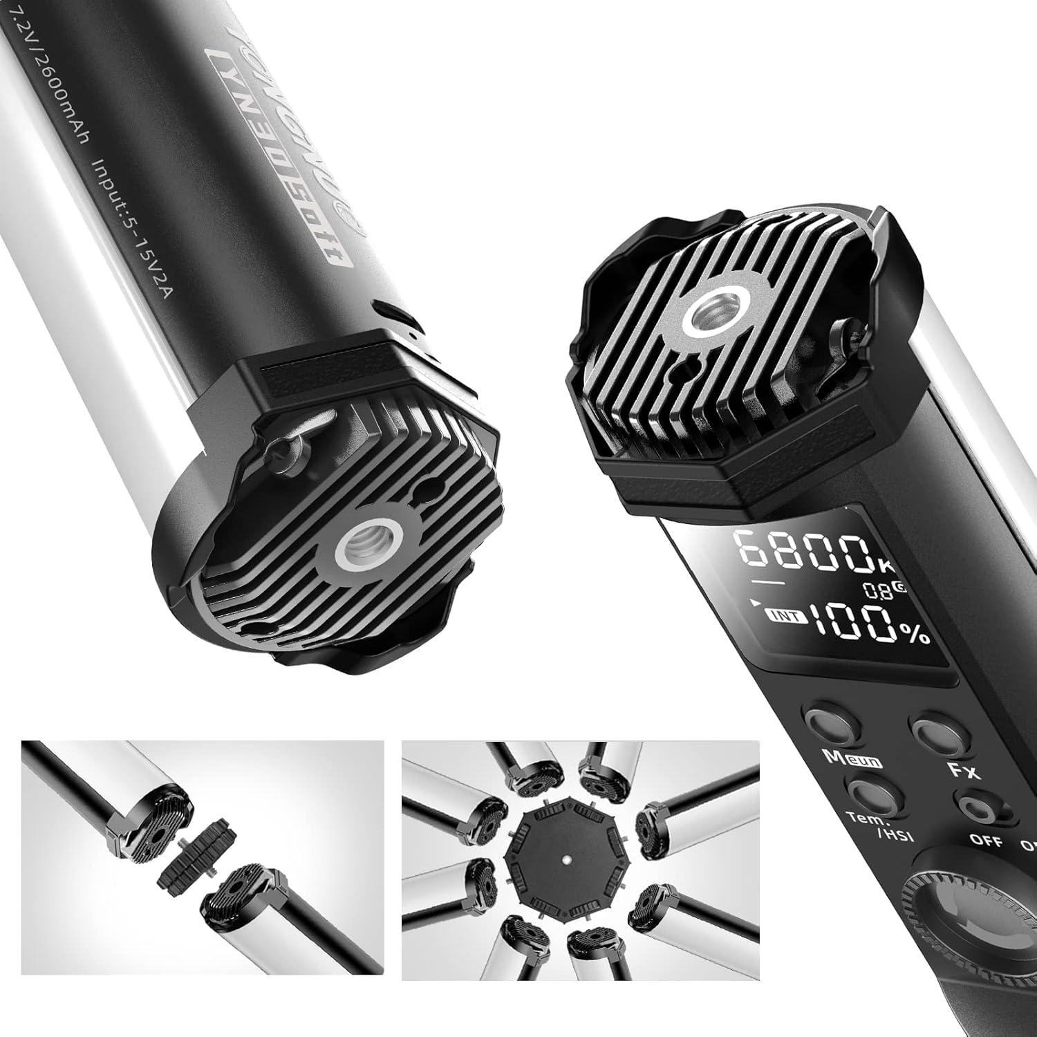 Luz LED Portátil YONGNUO YN30SOFT RGB 2000K-10000K