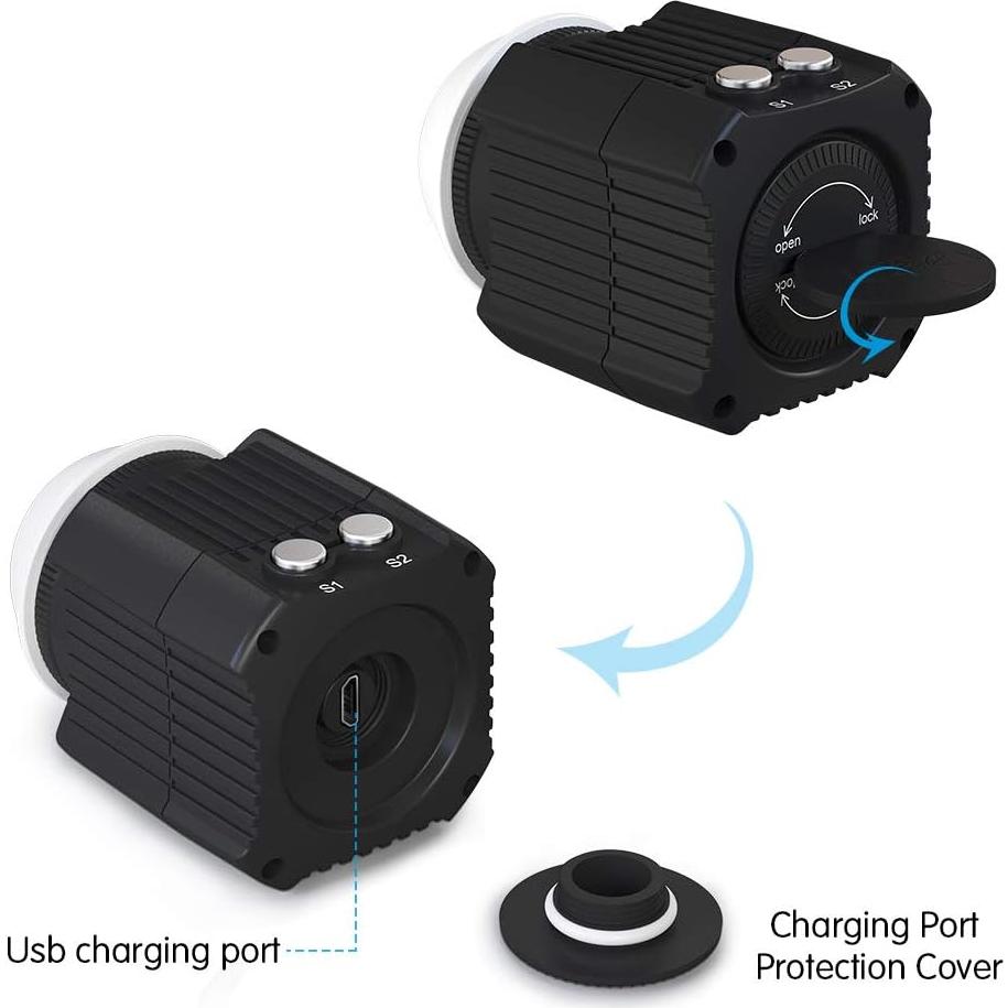 Luz de Video Submarina MEIKON SL-19 60m 2000LM LED