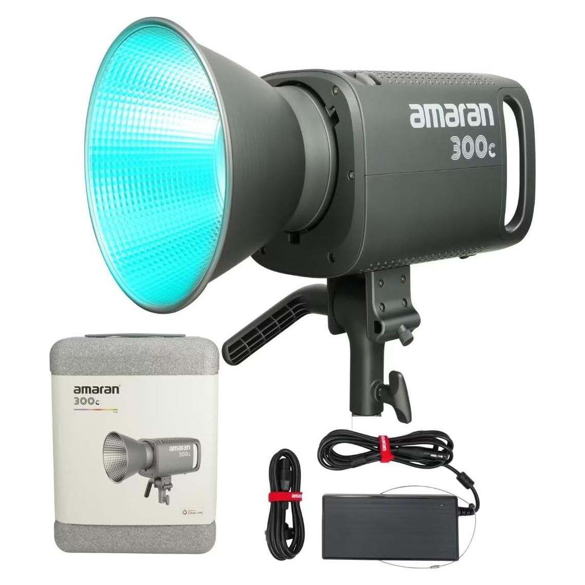 Aputure Amaran 300c Luz LED RGBWW 300W Montaje Bowens