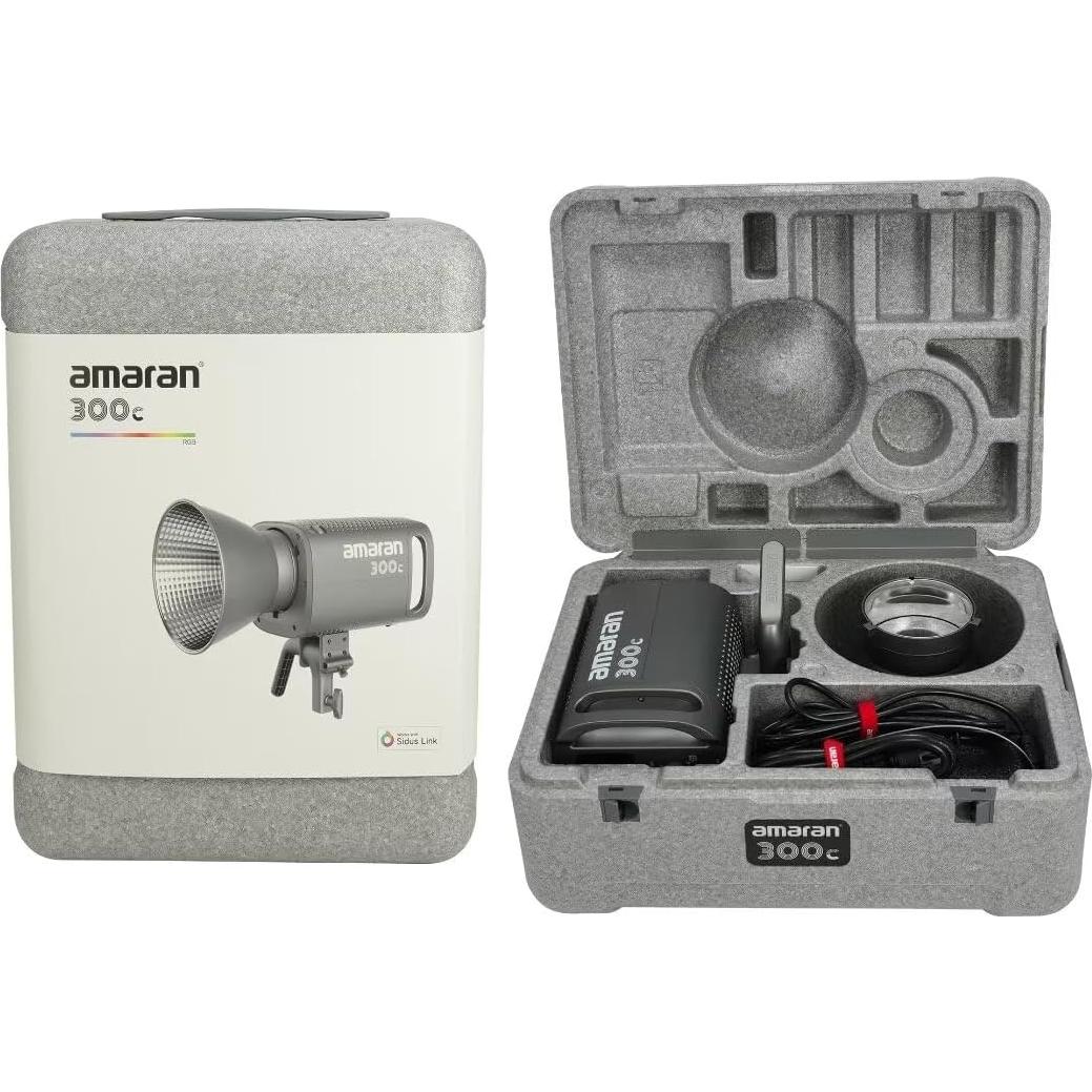 Aputure Amaran 300c Luz LED RGBWW 300W Montaje Bowens