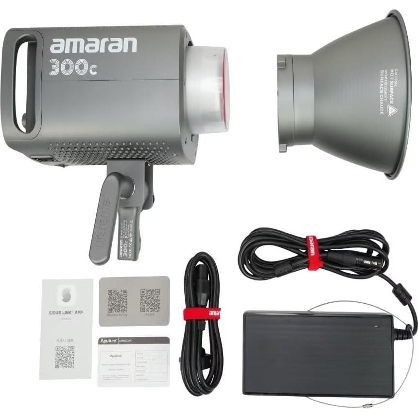 Aputure Amaran 300c Luz LED RGBWW 300W Montaje Bowens