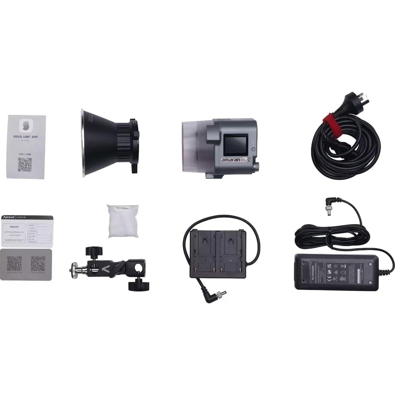 Aputure Amaran 60D S Luz LED Video 65W 5600K Control App