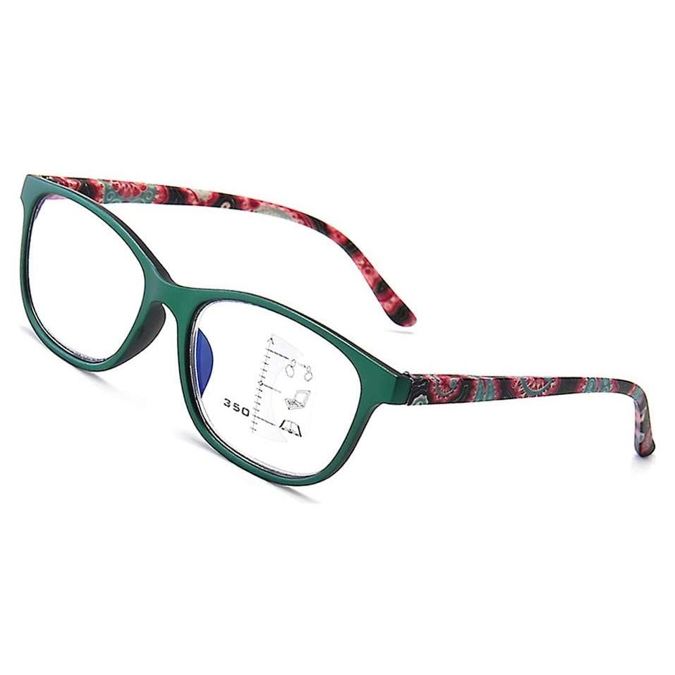 Gafas de lectura progresivas multifocales SIADEE 3.0X Verde