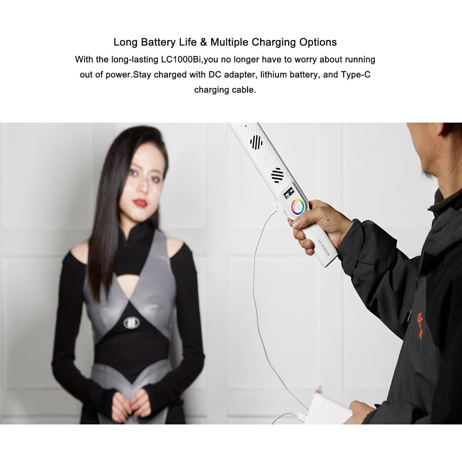 Varilla LED Bi-Color Godox LC1000Bi 100W 2500-8500K con App