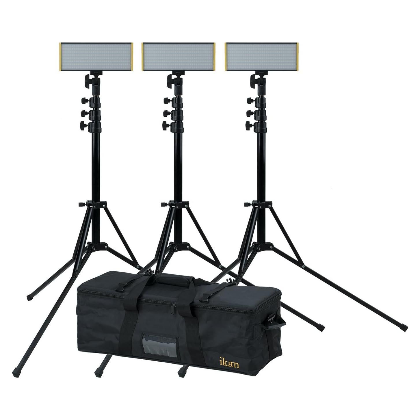 Kit de Luz LED Bi-Color Ikan Onyx 240, Ajustable 3200K-5600K