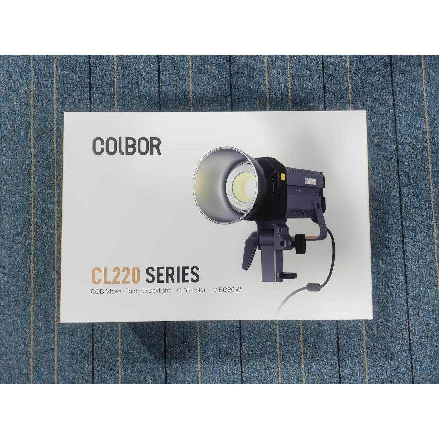 Luz LED RGB Colbor CL220R 220W 2700K-6500K con Montaje Bowens