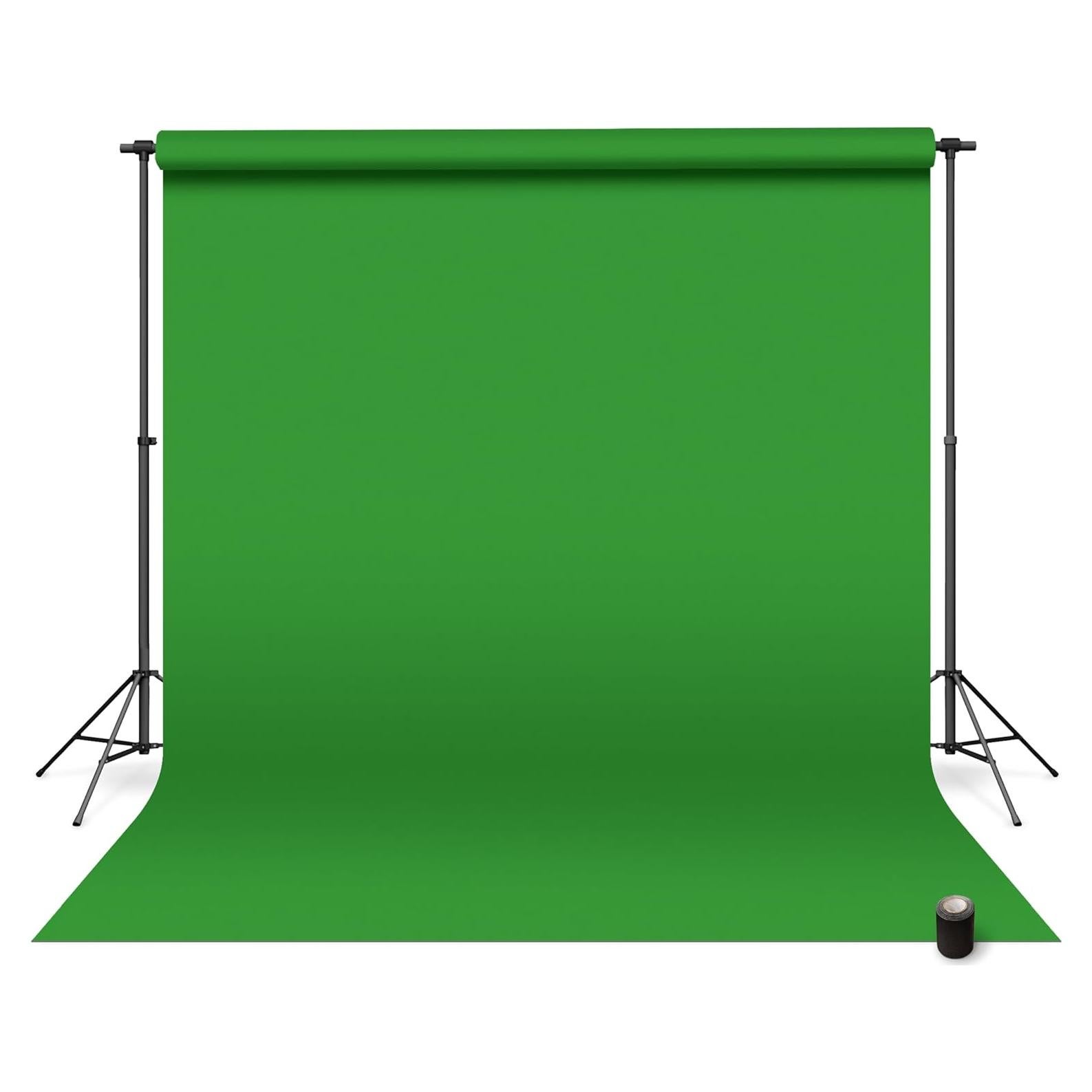 Fondo de Papel Sin Costuras Denny Manufacturing Verde 218x11m