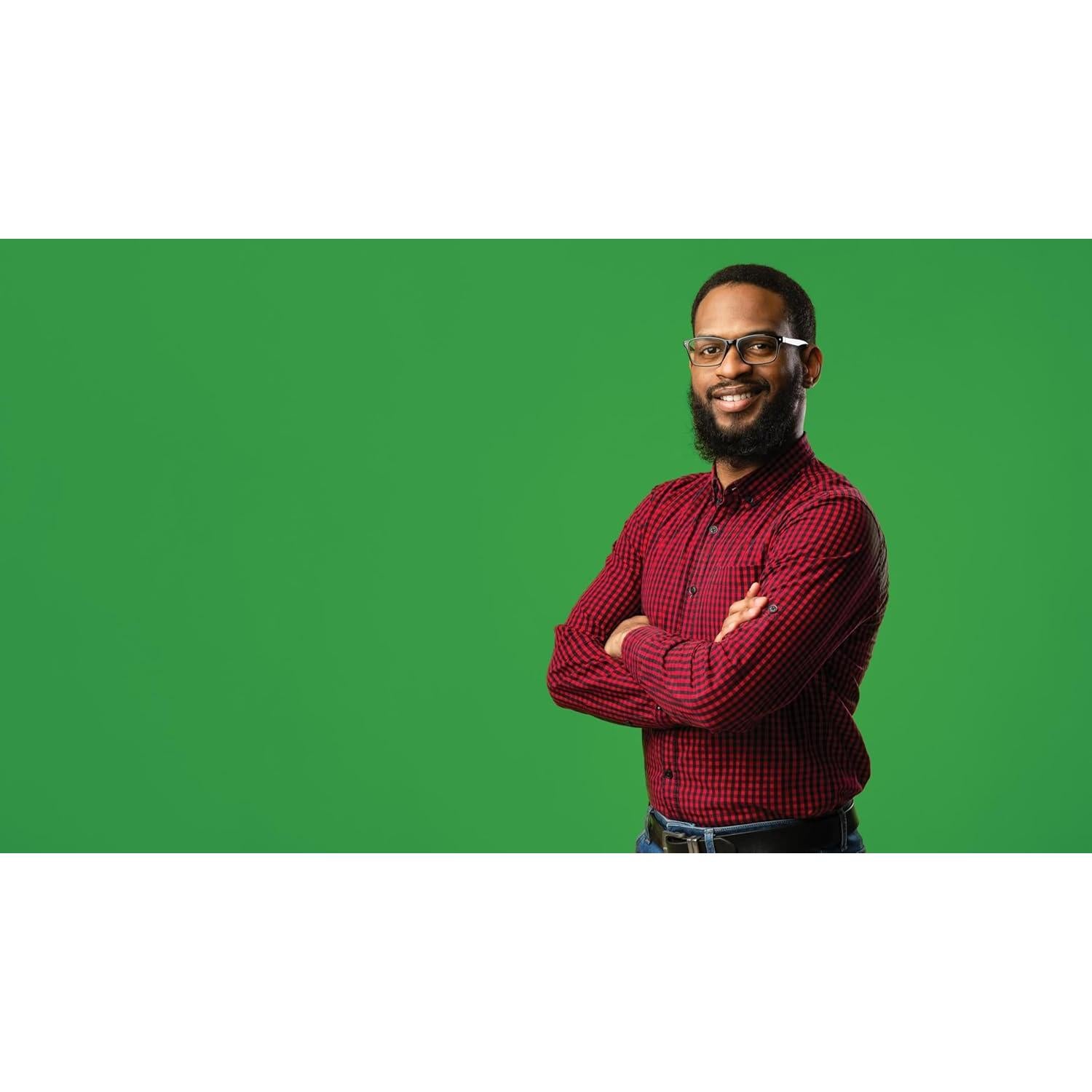 Fondo de Papel Sin Costuras Denny Manufacturing Verde 218x11m