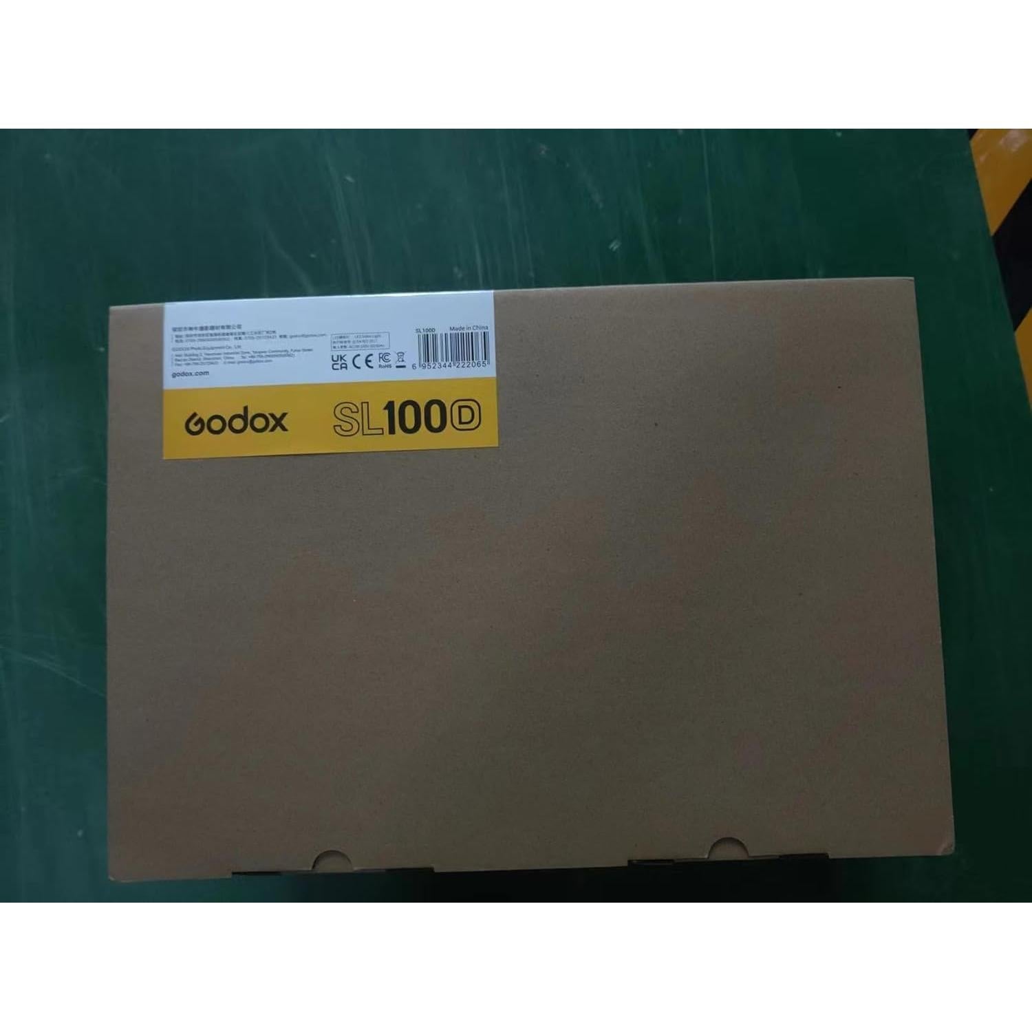 GODOX SL100D Luz de Video 5600K Compacta CRI 96 Efectos 8 Fx