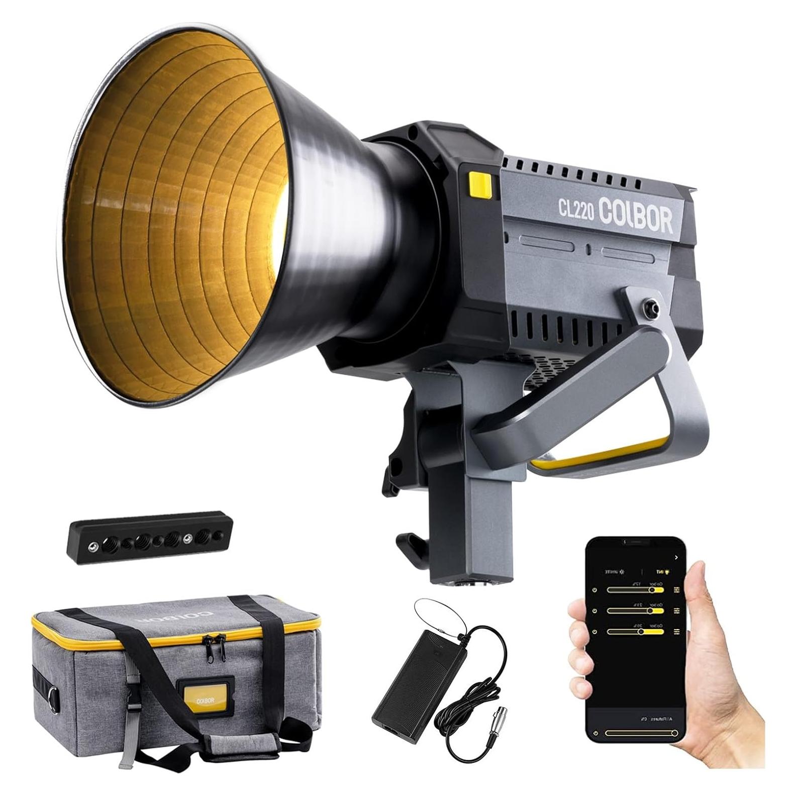 Lámpara de Video LED Bi-Color COLBOR CL220 220W 2700-6500K