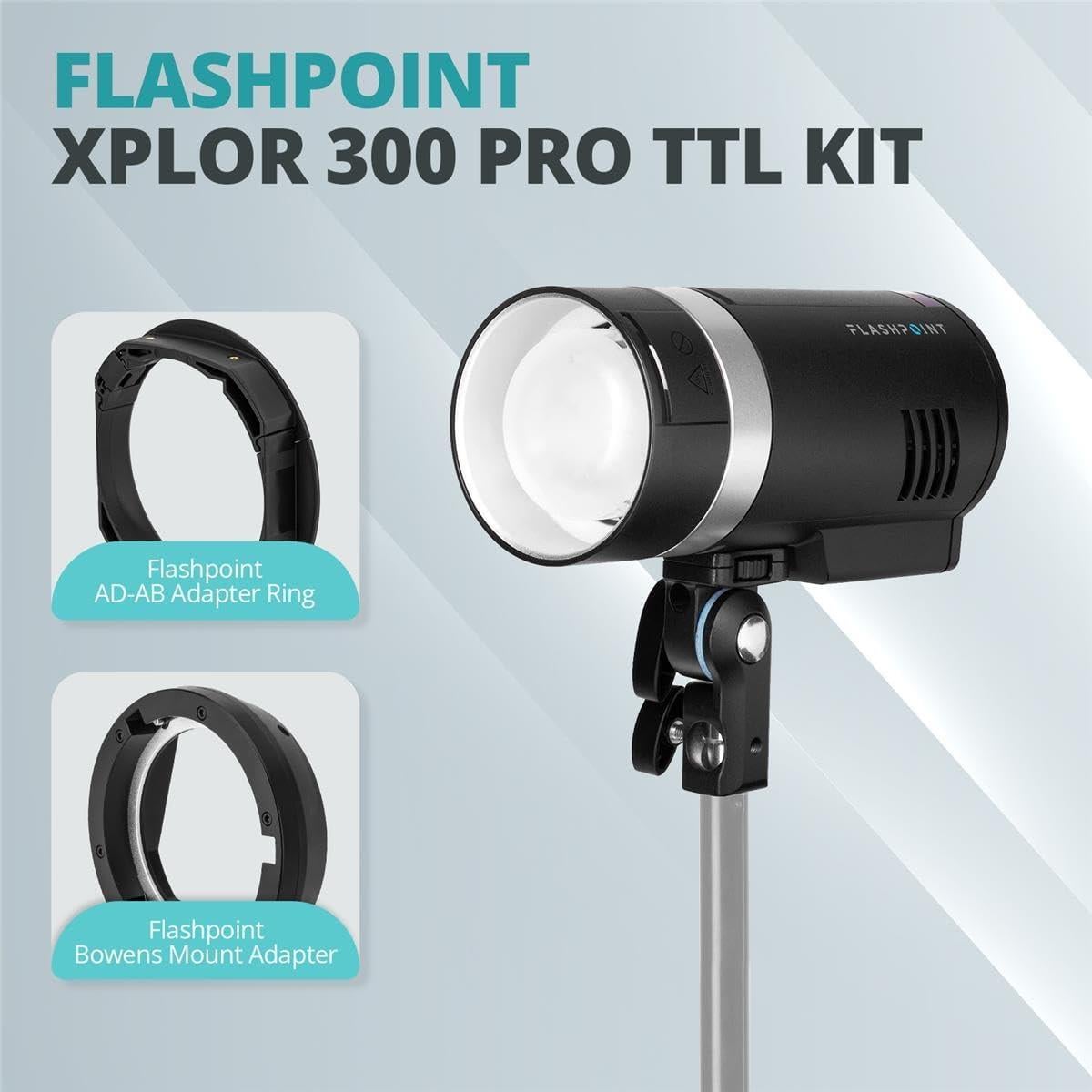 Flashpoint XPLOR 300 Pro Luz Estroboscópica 300Ws TTL HSS