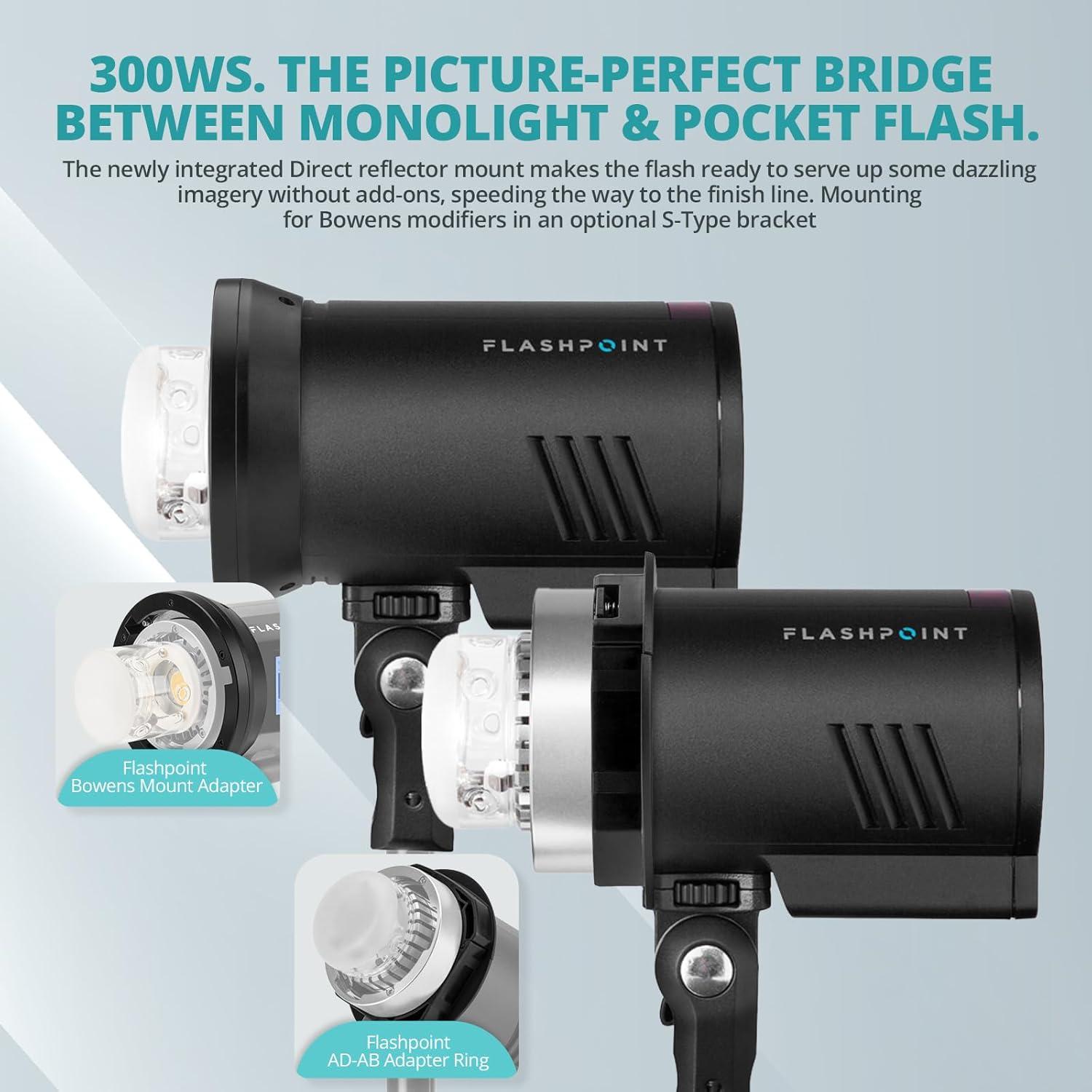 Flashpoint XPLOR 300 Pro Luz Estroboscópica 300Ws TTL HSS