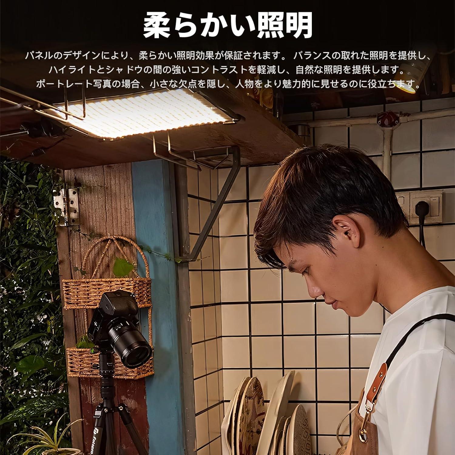 Panel de Luz Flexible LED Bi-Color Godox FH50 37x36 cm