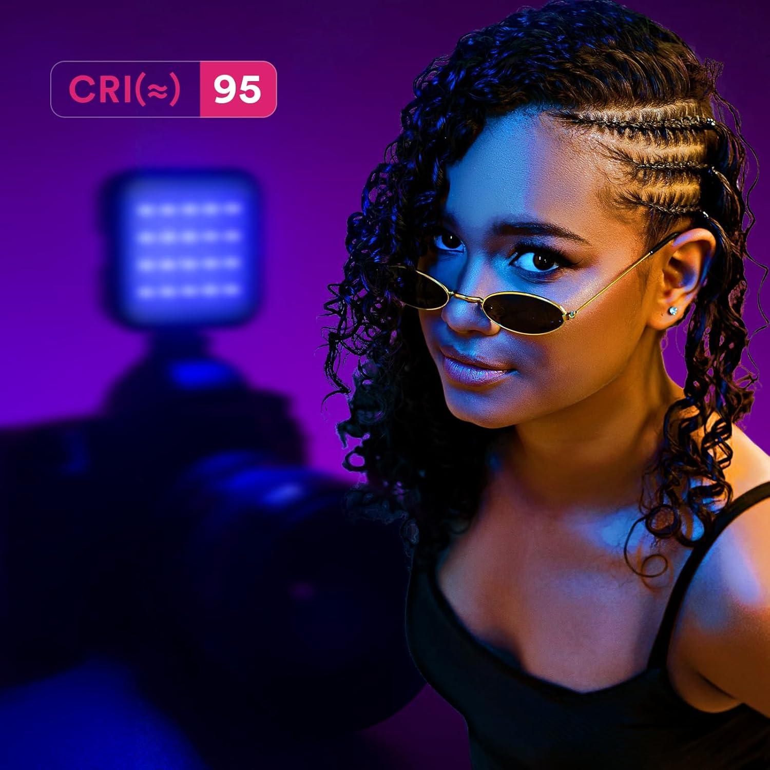 Godox LED6R Luz de Video RGB Portátil 360° 3200K-6500K