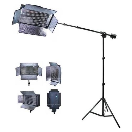 Kit de Iluminación LED 500 Ardinbir con Soporte Boom 1.73m