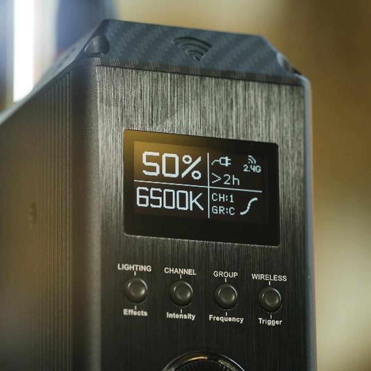 Kit Luz LED Bi-Color Aputure Light Storm LS 300X 56000 Lux