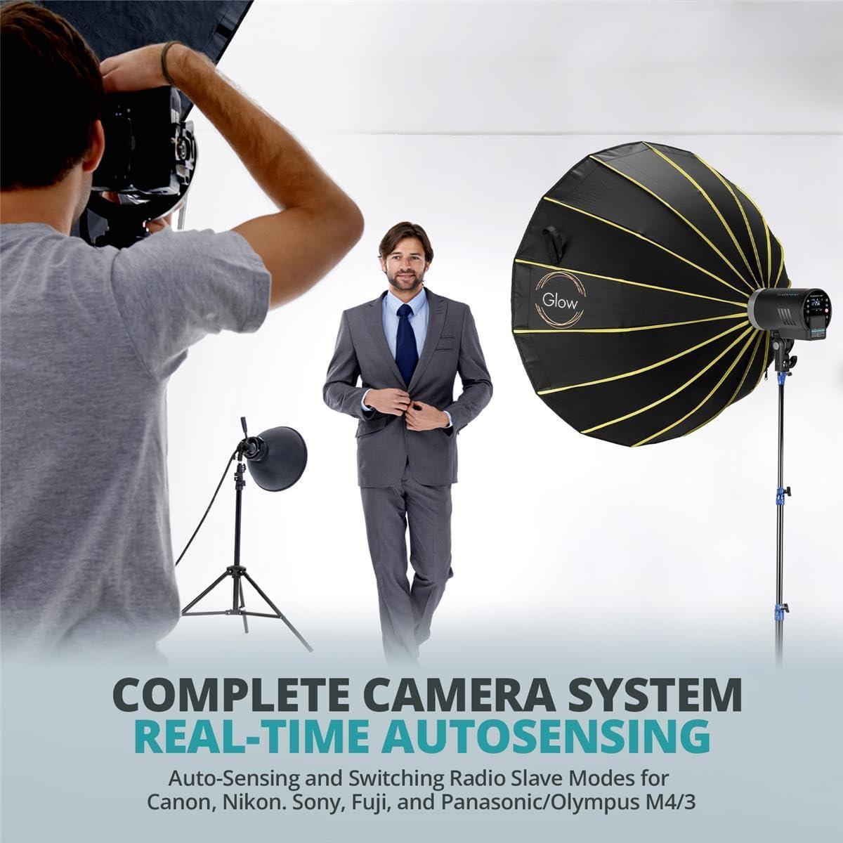 Flashpoint XPLOR 300 Pro TTL R2 Monoluz 300WS con Softbox