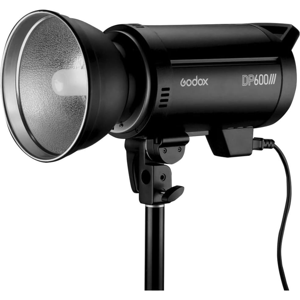 Kit de Luz Estroboscópica Godox DP600III con Softbox y Soporte