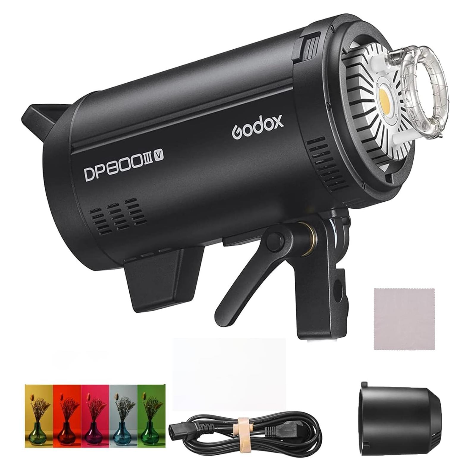 Flash de Estudio Godox DP800III-V 800Ws GN126 Inalámbrico