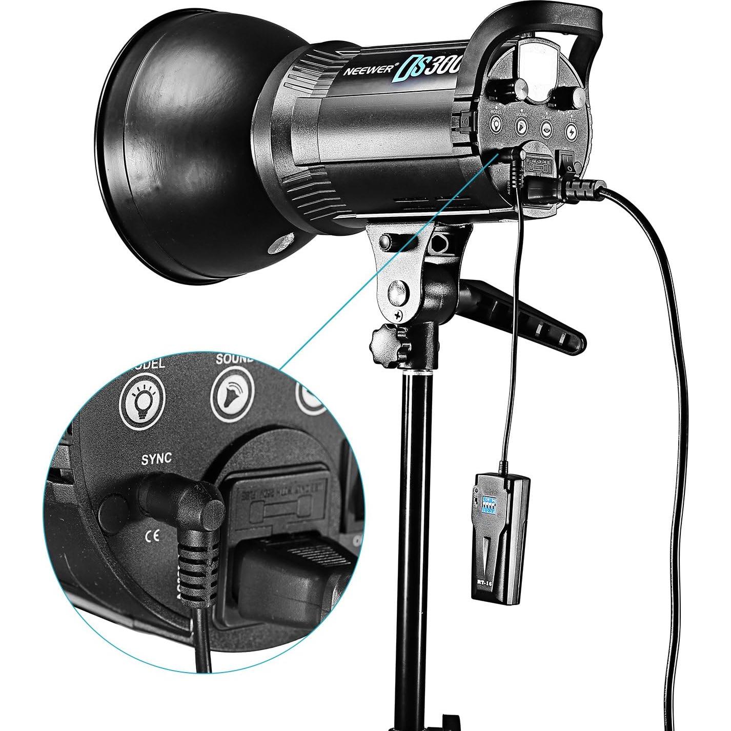 Disparador Inalámbrico Neewer RT-16 con 3 Receptores 30m