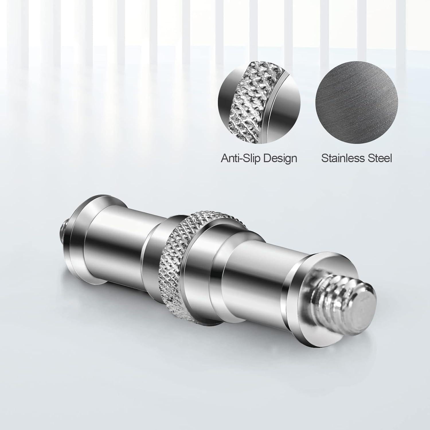 Adaptador de Tornillo Macho 1/4 a 3/8 WELLMAKING